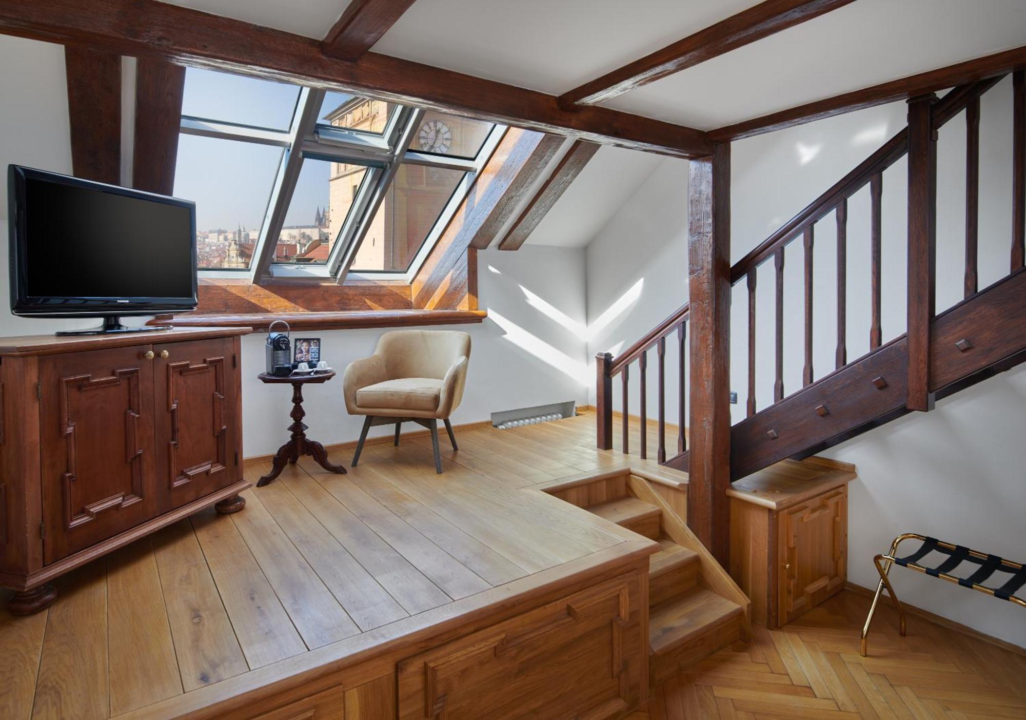 Prestige Suite mit Blick auf die Burg
