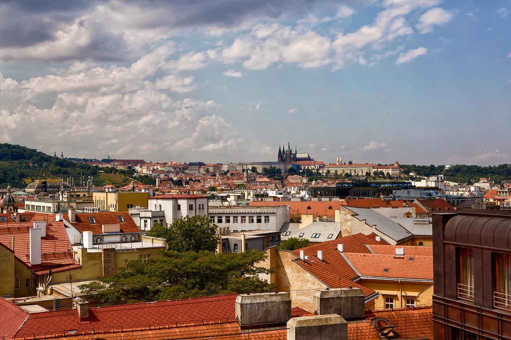 Panoramasuite mit Blick auf das Schloss
